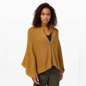 Lululemon Softer Still Wrap – Size M/L (Mustard Brown)